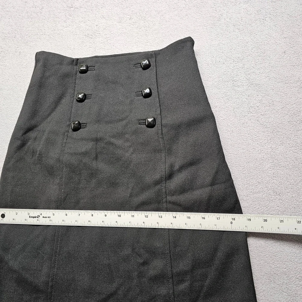 NWT Banana Republic Sailor Skirt Womens 2 A-Line High Waist Button Front Midi